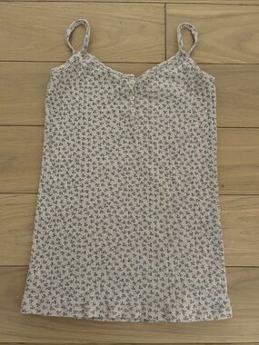 Brandy Melville Long Cami With Button Detailing (Read Description)